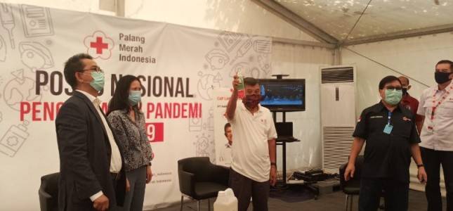 JK: Sumbangan Eagle Indo Pharma Bentuk Dukungan Kurangi Wabah Corona