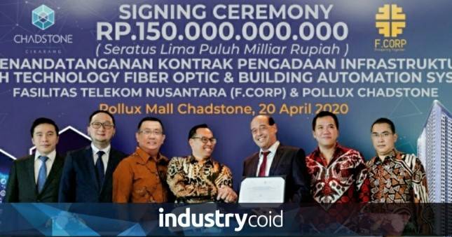 PT Pollux Properti Indonesia Tbk Gelontorkan Rp150 miliar Bangun Infrastruktur Internet Cepat 5G di Mega Superblok Chadstone Cikarang 