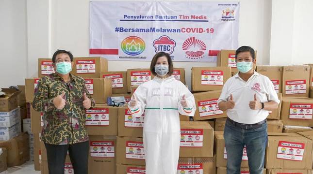 ITBC Bersama ICATI Jakarta & KSPK Kembali Salurkan Bantua Kebutuhan Tenaga Medis untuk 35 RS di Jakarta dan Sekitarnya