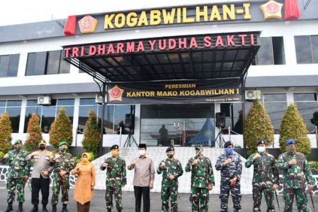 Markas Komando Kogabwilhan-I di Tanjung Pinang Tingkatkan Tugas Operasional  