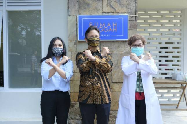 Peruri Resmikan Rumah Singgah Bagi Tenaga Medis