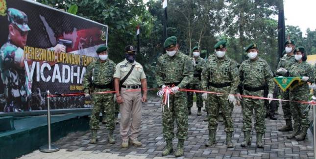 Lapangan Tembak Vicadha II Sarana Olah Raga Menembak Prajurit Kostrad Malang