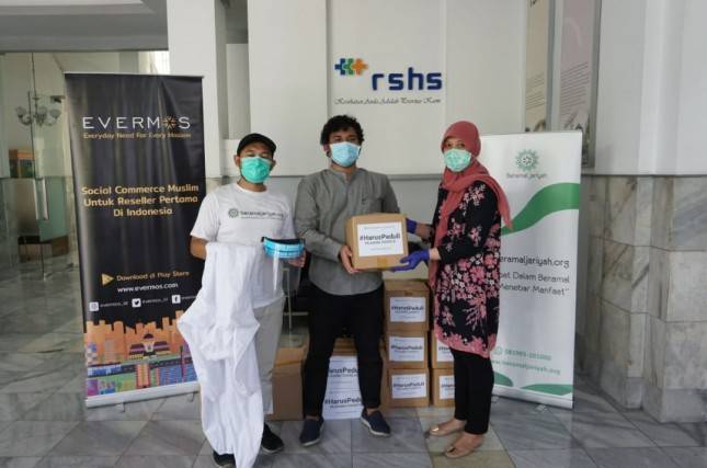 Program HarusPeduli dan Evermos Fokuskan Donasi Bantu APD Rumah Sakit
