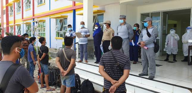 Bakamla RI Amankan 19 Pekerja Ilegal