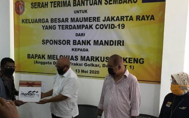 Keluarga Besar Maumere di Jakarta Donasikan Bantuan untuk Masyarakat