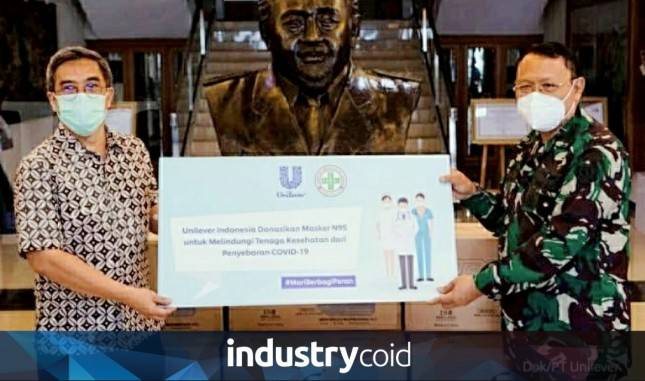 Tenant Jababeka, PT Unilever Indonesia Tbk Gandeng PERSI Gelontorkan 60 ribu Masker N95 untuk Tenaga Medis Bekasi