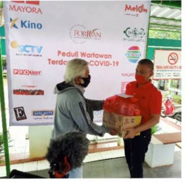 FORWAN Lanjutkan Aksi Peduli Wartawan Terdampak Covid 19 Jilid 2