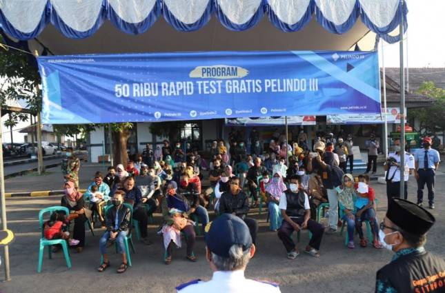 Pelindo 3 Jemput Bola Rapid Test Covid-19 