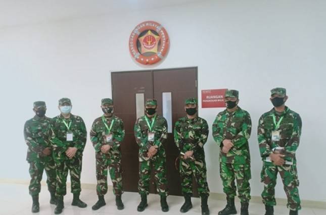 RS Darurat Wisma Atlet Kemayoran Ditinjau Kesiapannya Oleh I Laksda TNI I Nyoman Gede Ariawan