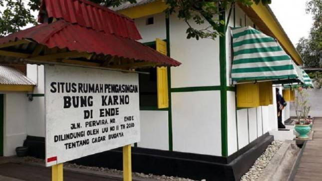 Kisah Sukarno Selama di Ende, Berteman dengan  Pastor  dan Penemuan 5 Butir Mutiara Indah di Rumah Pengasingan Ende Flores