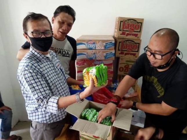 Gerakan Peduli Jurnalis Terus Bergerak Salurkan Paket Sembako 