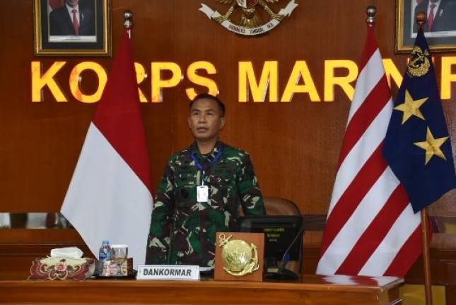 Dankormar Berharap Prajurit Marinir Jadi Perwira Tangguh dan Kebanggaan