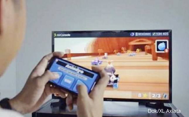 Kolaborasi XL Axiata dengan AirConsole Hadirkan Layanan Game di TV Pakai Smartphone