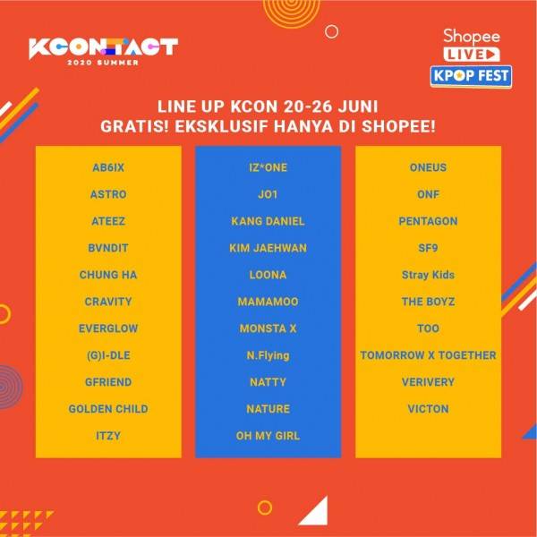 Kolaborasi Shopee dengan CJ ENM Hadirkan KCON, Festival Budaya Korea Terbesar di Dunia 