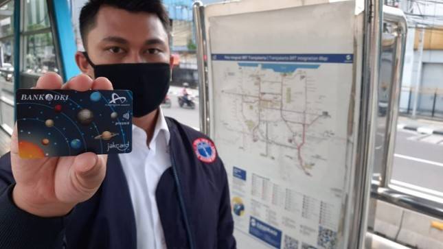 Bank DKI: Transportasi Normal Gunakan Transaksi Non Tunai