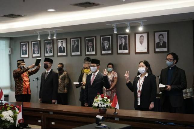 Menteri BUMN Lakukan Pelantikan dan Penataan Pegawai di Lingkungan Kementerian BUMN