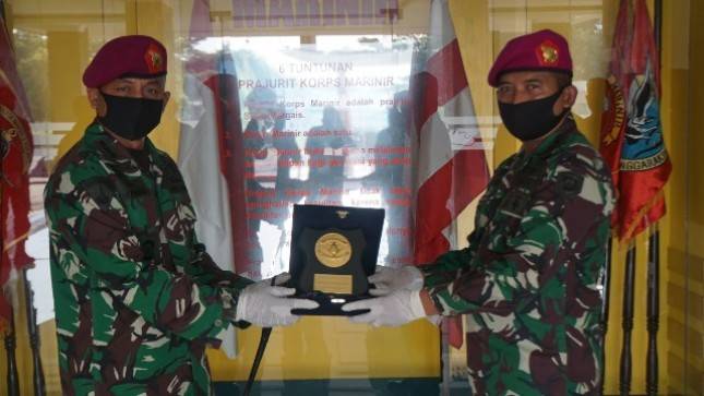 Sertijab Paspres Brigif 4 Mar/BS Pesawaran Lampung