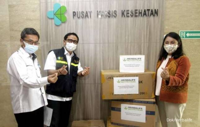 Keren! Bantu Atasi Penyebaran Pandemi, Herbalife Nutrition Salurkan Bantuan APD