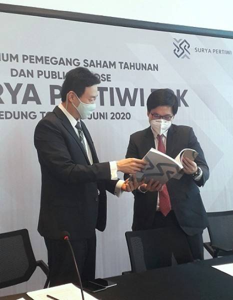 Surya Pertiwi Bagikan Dividen Tunai 49 Persen dari Laba Bersih 2019