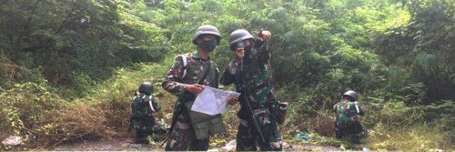 Patroli Tempur Tingkatkan Profesionalisme Prajurit POM 2 Marinir Surabaya