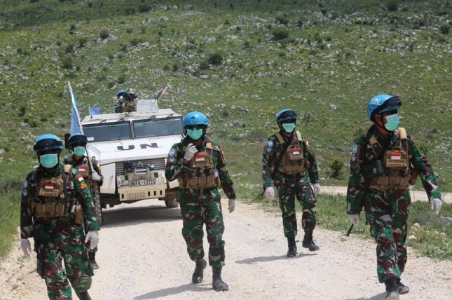 Kontingen Garuda Indobatt XXIII-N/Unifil Cegah Pertikaian Senjata Tentara Israel dengan Tentara Lebanon di Perbatasan Kedua Negara