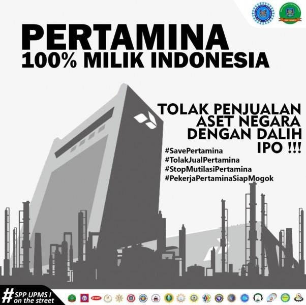 Serikat Pekerja Kecam dan Tolak Mentah-mentah Aksi IPO Dua Anak Usaha Pertamina, Ini Alasannya... 
