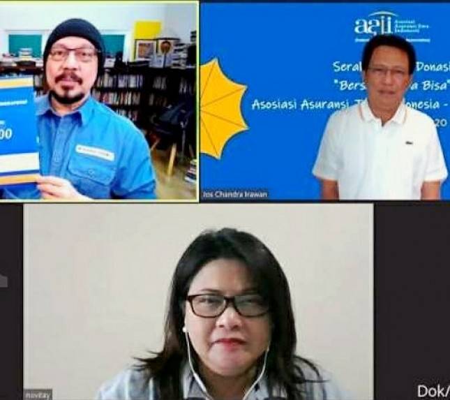 AAJI Bersama Perusahaan Asuransi Jiwa & Reasuransi Bantu RS Rujukan COVID-19 Rp 1 Milyar
