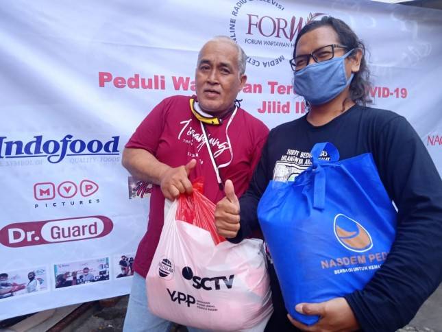 Kembali FORWAN Sukses Gelar Seremonial dan Pembagian Donasi Peduli Wartawan 
