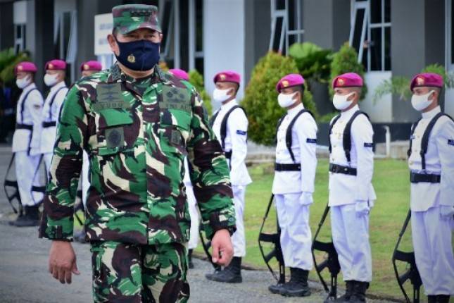 KASAL Yudo Margono Kunjungan Kerja ke Mako Pasmar 3 Sorong Papua