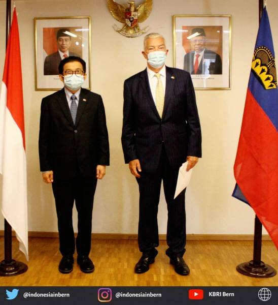 Perkuat Hubungan, Indonesia Angkat Roland A Jansen sebagai Konsul Kehormatan di Triesen, Liechtenstein
