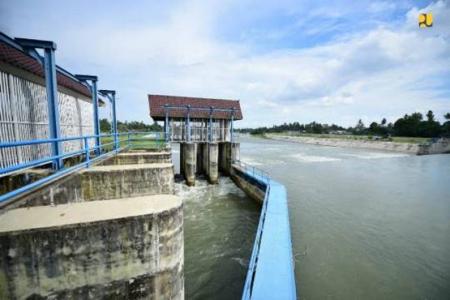 Jaringan Irigasi Bendung Baliase di Luwu Utara Dukung Peningkatan Produksi Pertanian