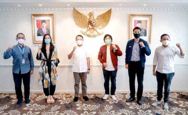 Sambangi Menpora, HIPMI Siap Bantu Para Atlet Jadi Pengusaha