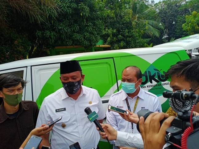 Pegadaian Beri Bantuan Mobil Layanan Umat Kepada  Masyarakat Kota Bekasi