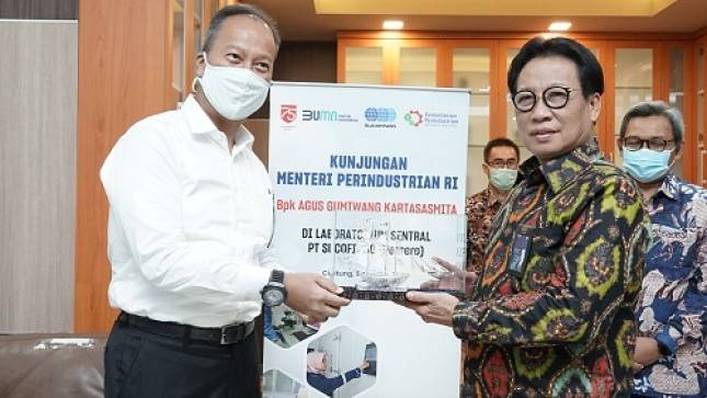 Menperin Sambangi Laboratorium Sentral Sucofindo,  Pastikan Kapabilitas untuk Dukung Industri Nasional
