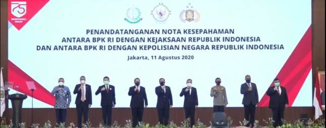 Kejaksaan Agung-KPK-Polri Sepakat Pengelolaan Keuangan Negara Harus Diawasi Secara Konstruktif