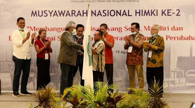 Terpilih Jadi Ketum HIMKI Masa Bakti 2020-2023, Supriyadi Bakal Perjuangkan Industri Mebel dan Kerajinan Nasional