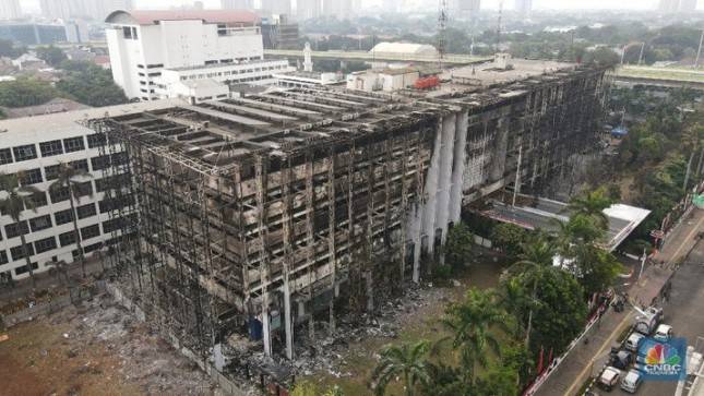 Gedung Kebakaran, Jaksa Agung dan 1000 Pegawai Kejagung Kini di Ragunan