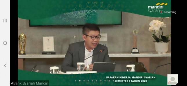 Laba Mandiri Syariah Capai Rp719 Miliar Semester I 2020