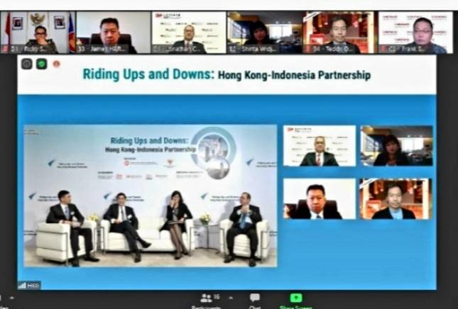 Lewat Seminar Daring 'Riding Ups and Downs', 1000 Pengusaha Asal Indonesia dan Hongkong Sepakat Tingkatkan Kerjasama Investasi