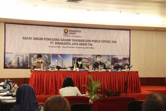  RUPS Binakarya Optimis Pasar Property Masih Cukup Tinggi