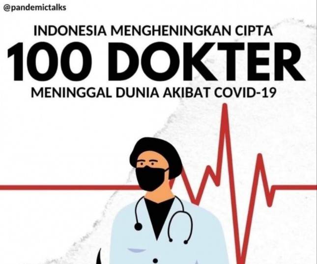 Bikin Terenyuh, dr. Reisa: Pandemi Belum Tamat, 100 Dokter Telah Wafat! Netizen Menangis Panjatkan Doa...
