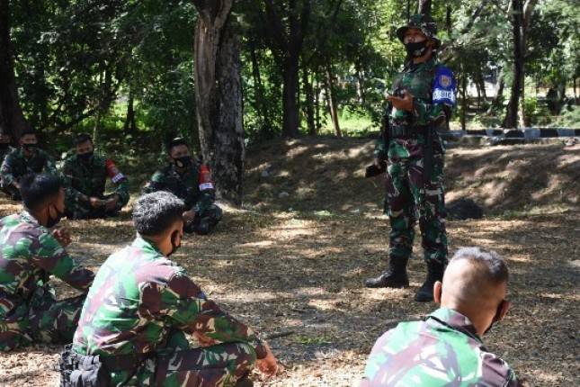 Prajurit Marinir Laksanakan Latihan LSD II Aspek Darat dan Laut TW II TA 2020