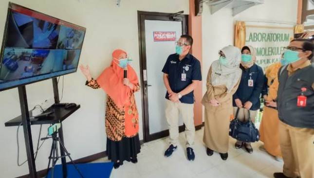Dirut Pupuk Kaltim Rahmad Pribadi Semangati Pejuang Medis dan Pejuang Covid-19 