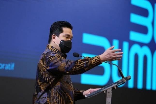 Menteri Erick Thohir: Sejumlah BUMN Peringkat Teratas 100 Perusahaan Terbesar Indonesia