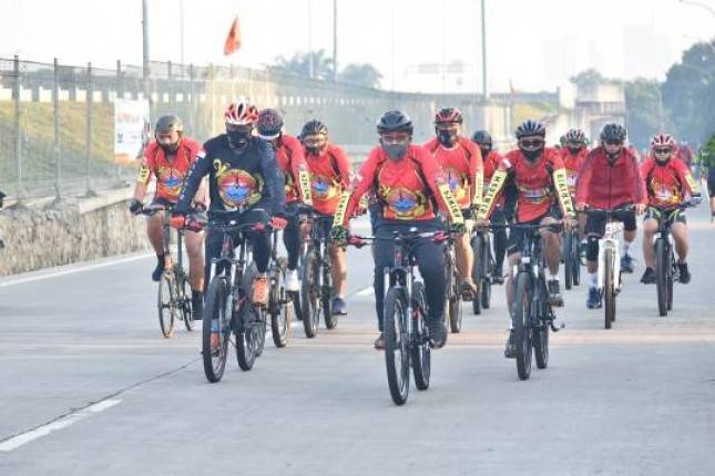 Marines Cycling Community Rutin Tingkatkan Imunitas Tubuh