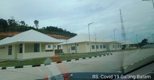 Gedung Isolasi RS Covid-19 Pulau Galang yang Dibangun Waskita Aman dari Terjangan Puting Beliung