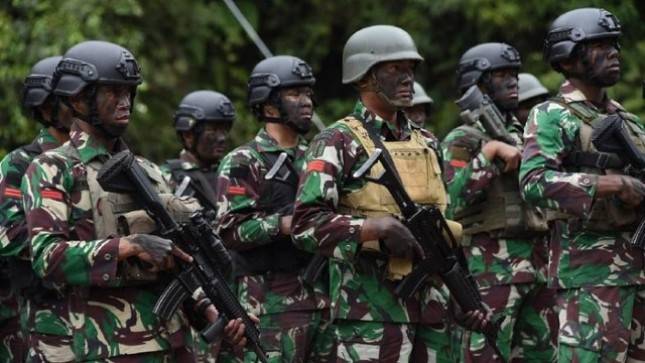 Prajurit TNI Siap Tumpas Gerombolan Separatis Teroris Papua