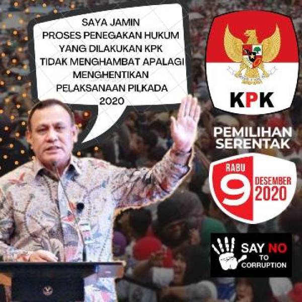 Virus Korupsi Mengintai Tahapan Kampanye Pilkada Serentak 2020 