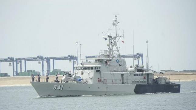 Tingkatkan Kewaspadaan, KRI Badau-841 Perkuat Patroli Lantamal VI