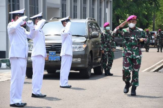 Gedung Kedinasan Selesai Direnovasi dan Diresmikan Dankormar Mayjen Suhartomo
